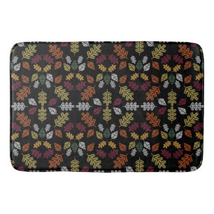 Seasonal Change Autumn Leaf Fall Bath Mat