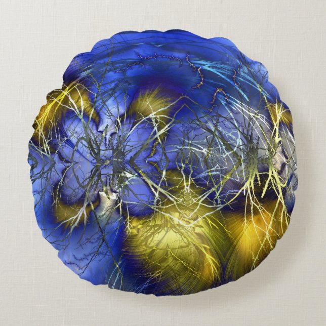 Seasonal Change (L1) Round Cushion (Front)