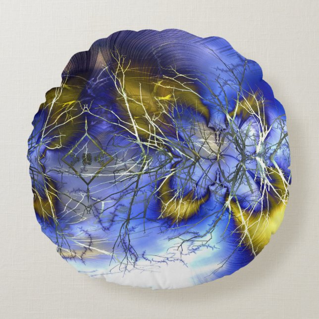 Seasonal Change (R2) Round Cushion (Front)
