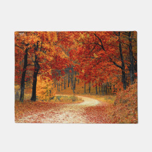 Seasonal colours of Autumnm Doormat