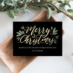 Seasonal Glow EDITABLE COLOR Christmas Card<br><div class="desc">Celebrate the season with this modern and stylish card from Berry Berry Sweet. Matching items and more design options are available at our store: www.berryberrysweet.com. Background colour can be customised online to best match your photo!</div>