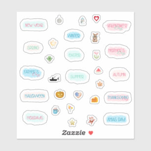 Seasonal Holiday Planner and Bullet Journal 