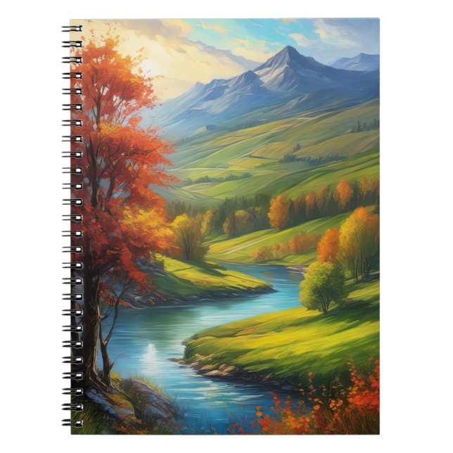 Seasonal Metamorphosis Notebook (Front)