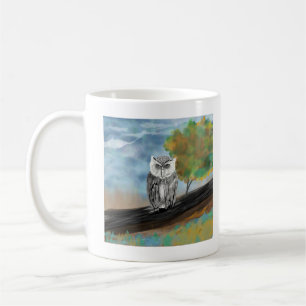 Seasonal Owl Print Baby Coffee Mug