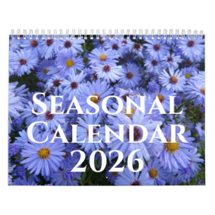 Seasonal Photo Calendar 2026