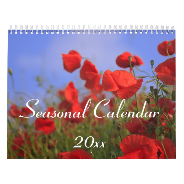 Seasonal Photo Wall Calendar (Cover)