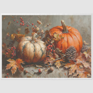 Seasonal Pumpkins Tissue Paper