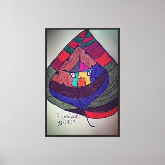 Seasonal Stretched Canvas Print