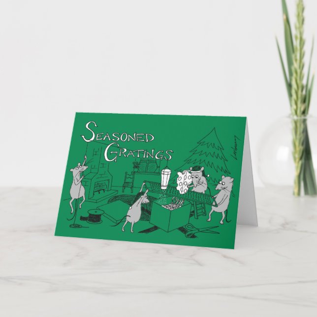 Seasoned Gratings Holiday Card (Front)