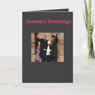 Seasong Greetings Holiday Card