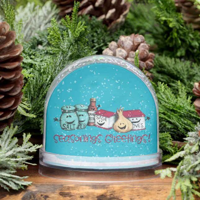 Seasonings Greetings Spices Cute Snowglobe (Winter)