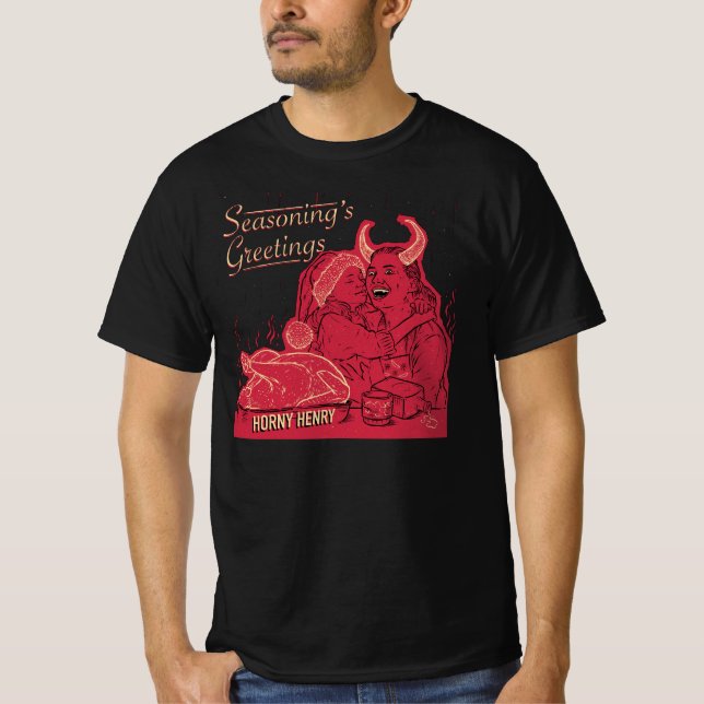 Seasoning's Greetings T-Shirt (Front)