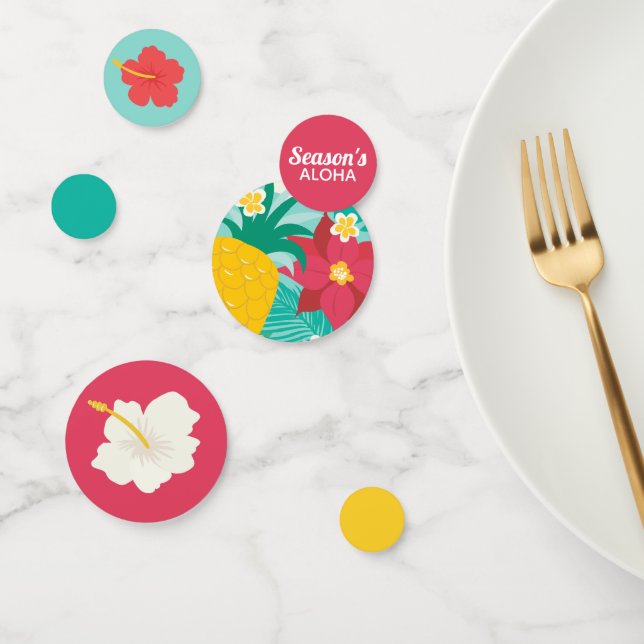 Season's Aloha Hawaiian Confetti (Group)