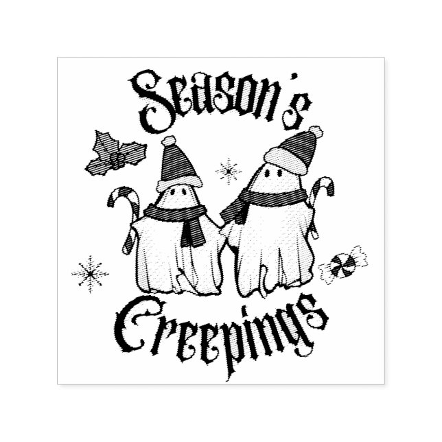  Seasons Creepings Self-Inking Stamp (Design)