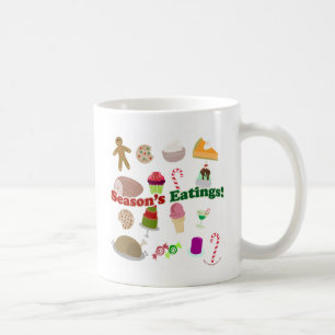 Seasons Eatings Fun Holiday Food Time Coffee Mug