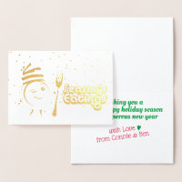 Seasons eatings retro plate Christmas cookie food