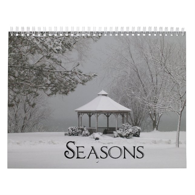 "Seasons" -Four Seasons Photography- Calendar (Cover)