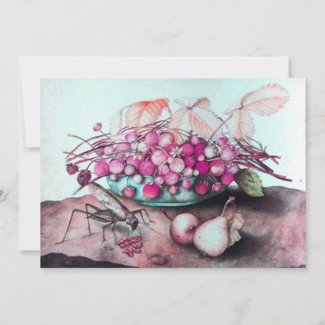 SEASON'S FRUITS 3,pink blue black Announcement (Front)