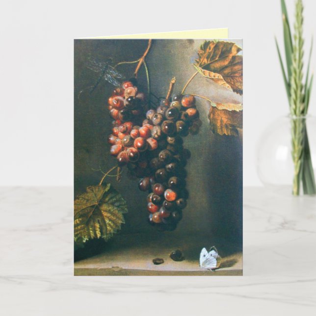 SEASON'S FRUITS -PROSPERITY brown yellow green Card (Front)