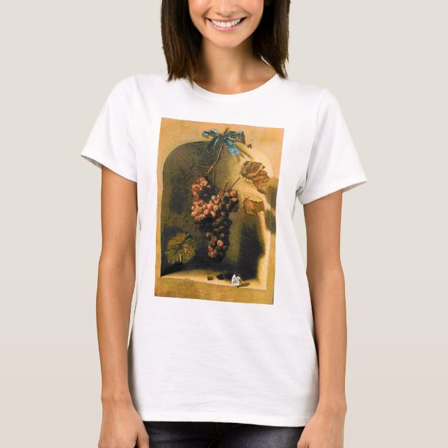 SEASON'S FRUITS -PROSPERITY/ HANGED GRAPES T-Shirt (Front)