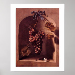 SEASON'S FRUITS -PROSPERITY pink red purple white Poster