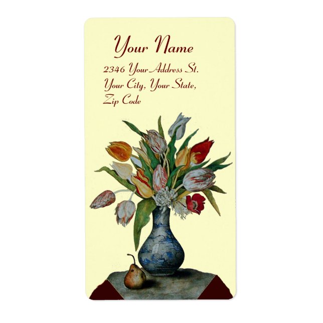 SEASON'S FRUITS -TULIPS cream (Front)