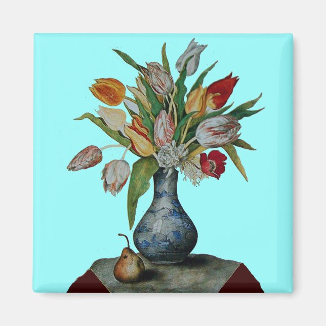 SEASON'S FRUITS - TULIPS MAGNET (Front)