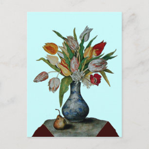 SEASON'S FRUITS - TULIPS POSTCARD