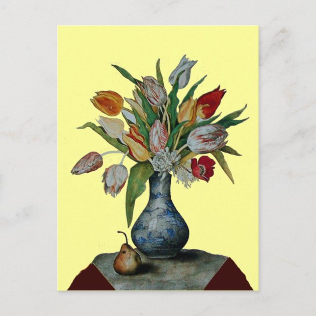 SEASON'S FRUITS - TULIPS POSTCARD (Front)