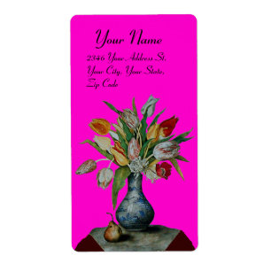 SEASON'S FRUITS -TULIPS violet