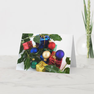 Seasons Gifts Holiday Card