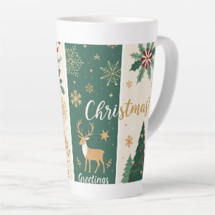 Season's Greeting Latte Mug