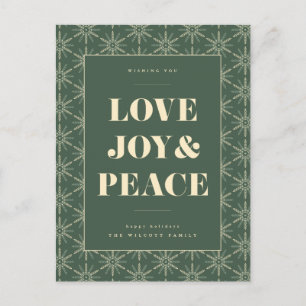 SEASON'S GREETINGS Add Your Photo Postcard