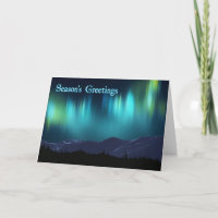 Season's Greetings - Aurora Borealis