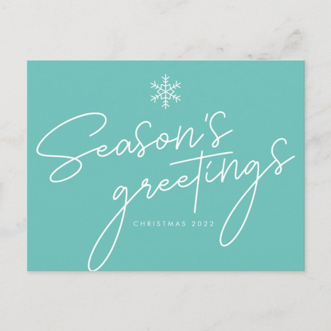 Season's Greetings | Business Doctor Client Postcard (Front)