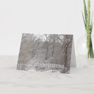 SEASONS GREETINGS CARD