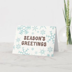 Season's Greetings Card