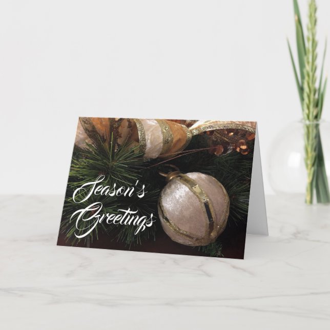 Season's Greetings, card (Front)