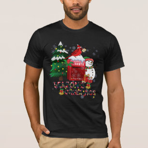 Season's Greetings Cardinal Mail Letter T-Shirt