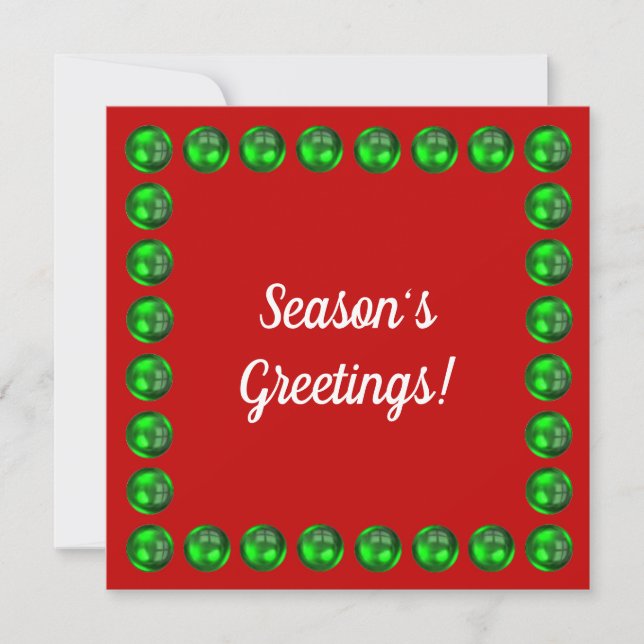 Season's Greetings Christmas Card (Front)