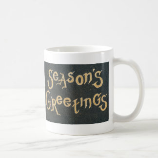 'Season's Greetings Christmas Coffee Mug