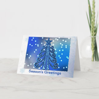 Season's Greetings Customizable Holiday Card