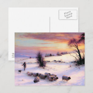 Season's Greetings. Fine Art Christmas Postcards