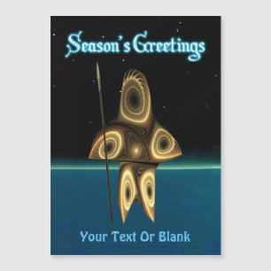 Season's Greetings - Fractal Inuit Hunter