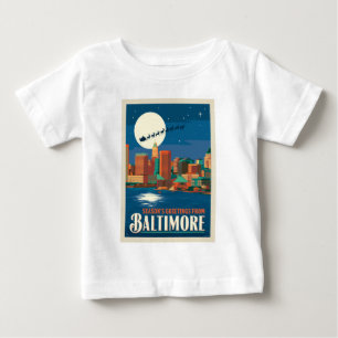 Season's Greetings from Baltimore Baby T-Shirt