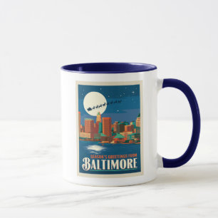 Season's Greetings from Baltimore Mug