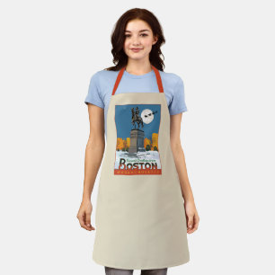 Season's Greetings From Boston Common! Apron