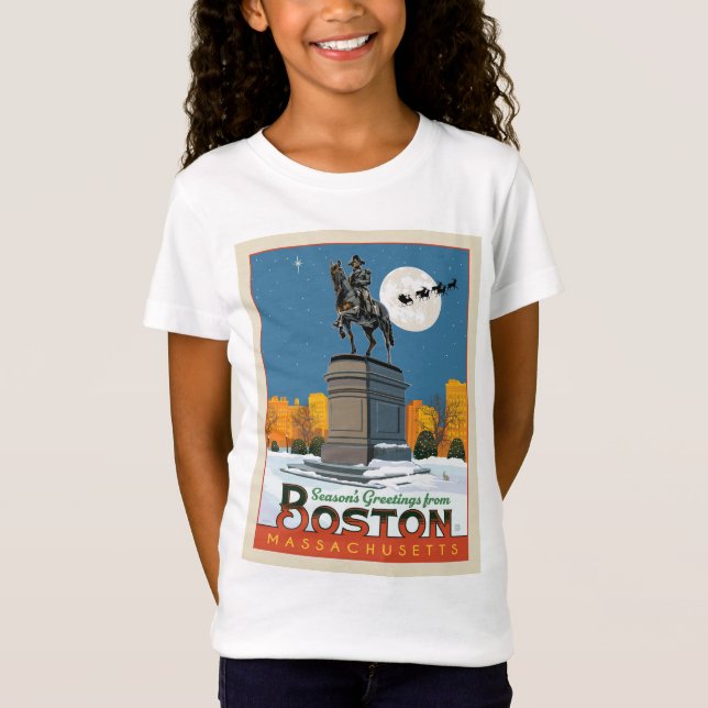 Season's Greetings From Boston Common! T-Shirt (Front)