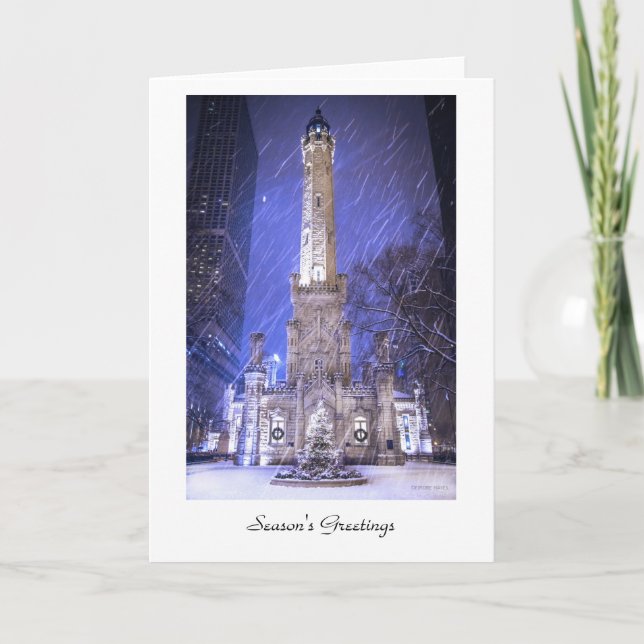 Season's Greetings from Chicago Holiday Card (Front)