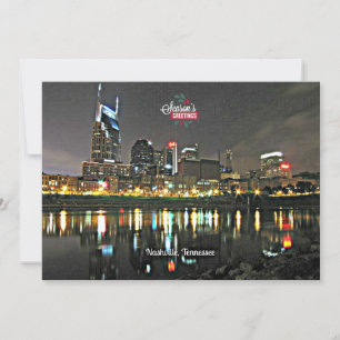 Season's Greetings from Nashville, Tennessee Holiday Card
